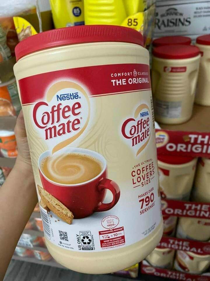Bột Kem Pha Cà Phê Nestle Coffee Mate 1.5kg hàng Mỹ