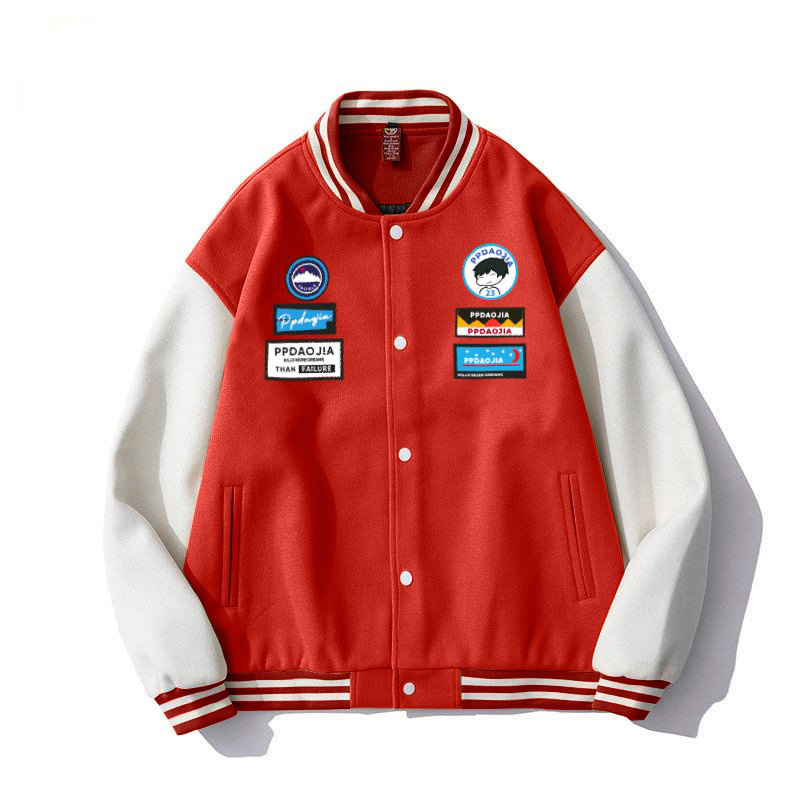 Áo Khoác nỉ V2 Varsity Bomber Jacket Bomber Unisex