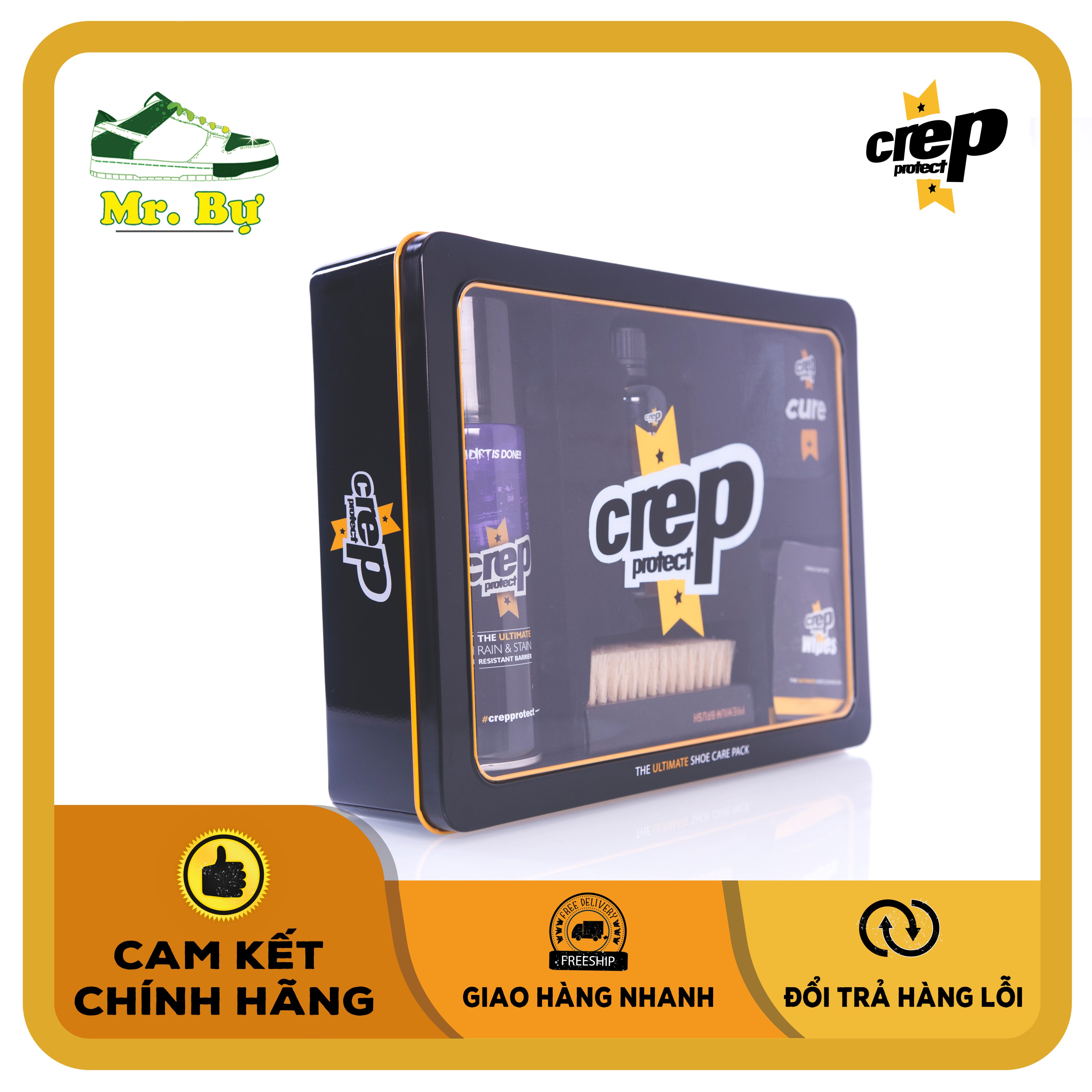 Crep Protect Gift Pack - Bộ chăm sóc giày trọn gói cao cấp