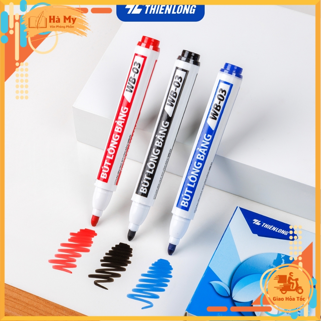 (Combo 5 Cây) Bút Lông Bảng Thiên Long WB-03