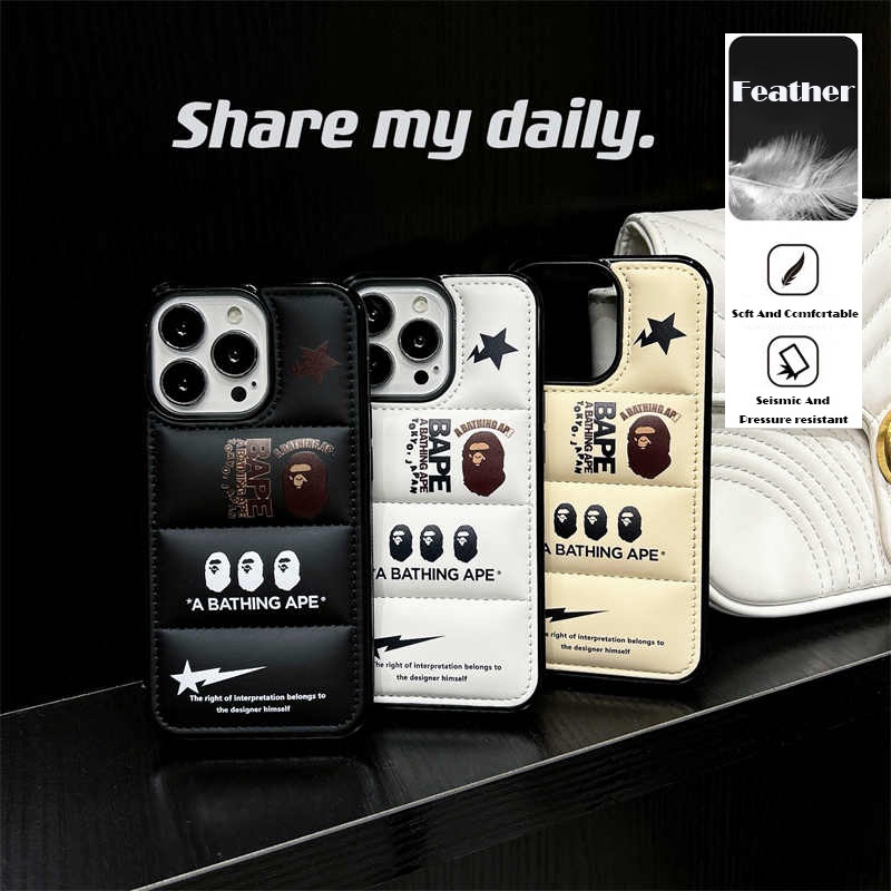 HOT Puffer Case Off White Iphone X Phone Case Puffer Jacket Off