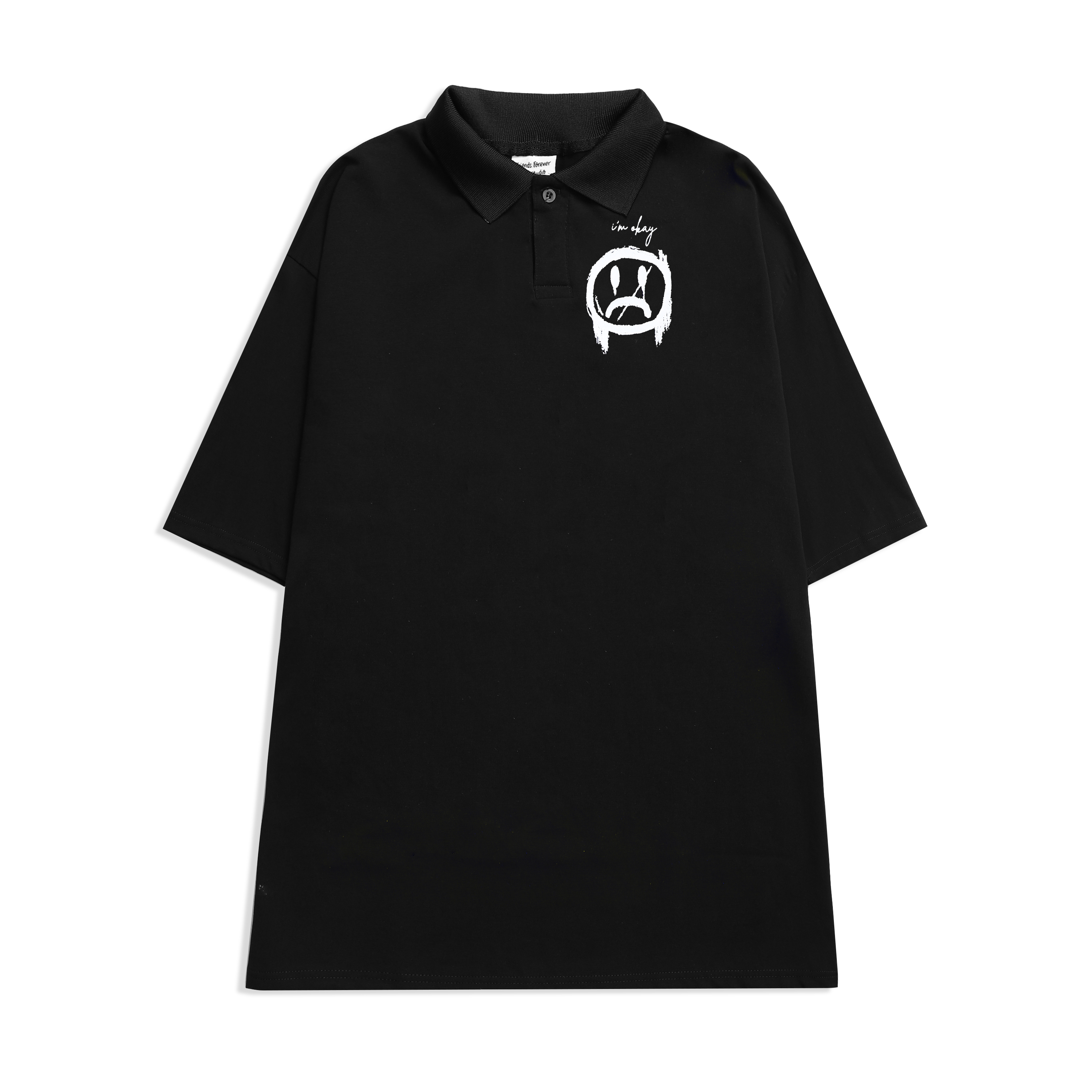 ÁO THUN FF POLO IM SAD