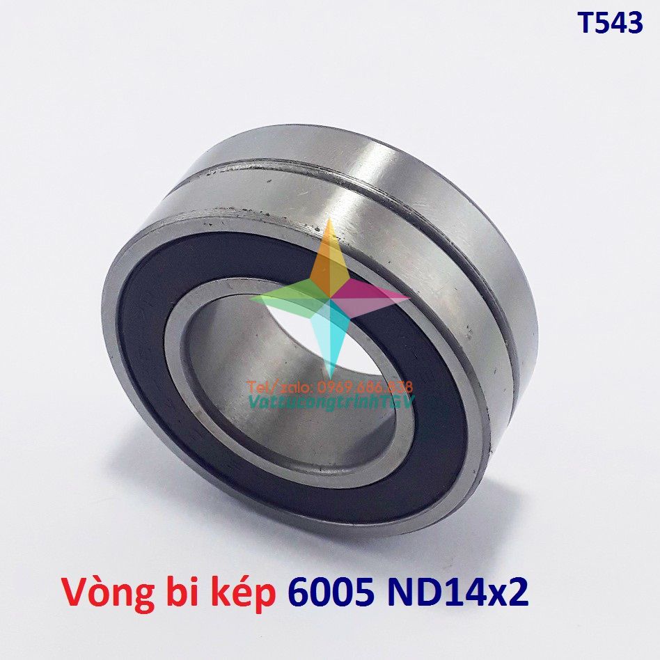 Vòng bi kép 6005 nd14x2 cho máy giặt