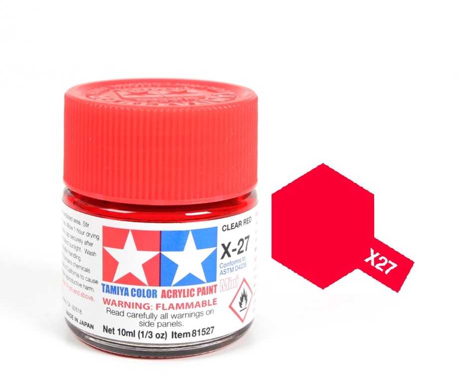 Acrylic ( X22 ~ X35  ) sơn mô hình gốc nước 10ML Tamiya