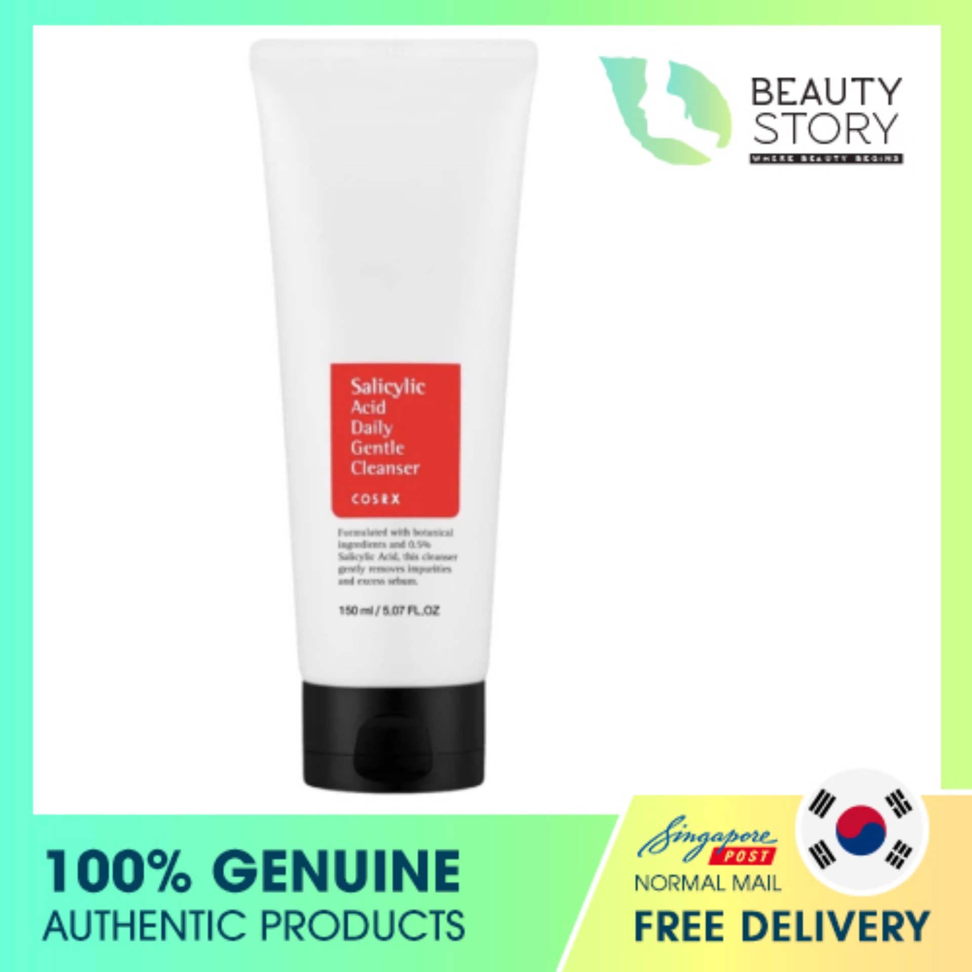 cosrx salicylic acid daily gentle cleanser reseña