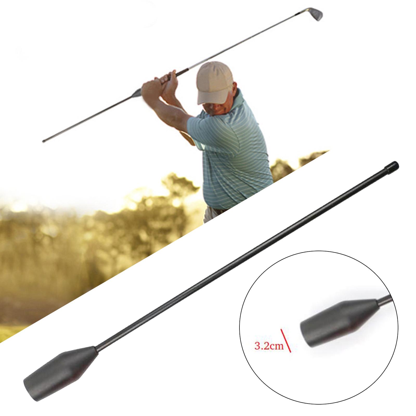 Fogong Golf Swing Trainer for Golfer Golf Chipping Practice Aid Stick Training