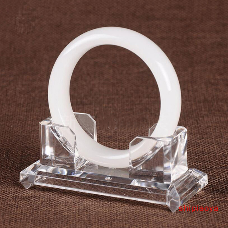 shipiaoya Transparent Acrylic Bracelet Display Rack Bangle Organizer Storage Holder Stand