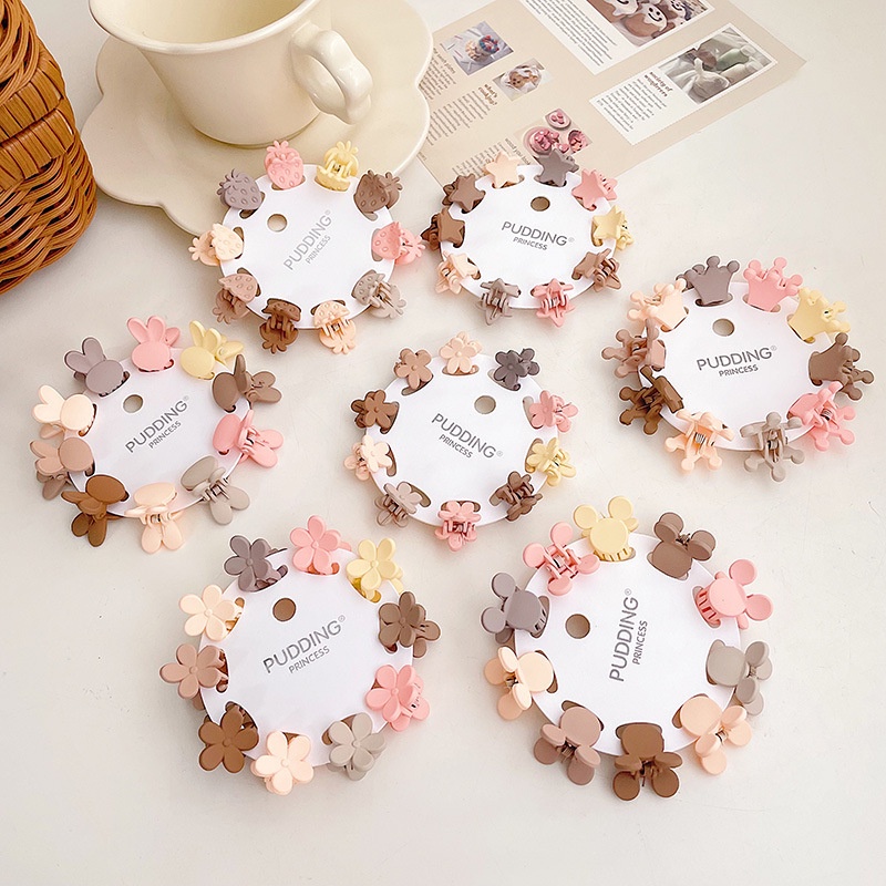 Set 10 / 50 / 60 Kẹp Tóc Mini Dễ Thương Cho Bé Gái