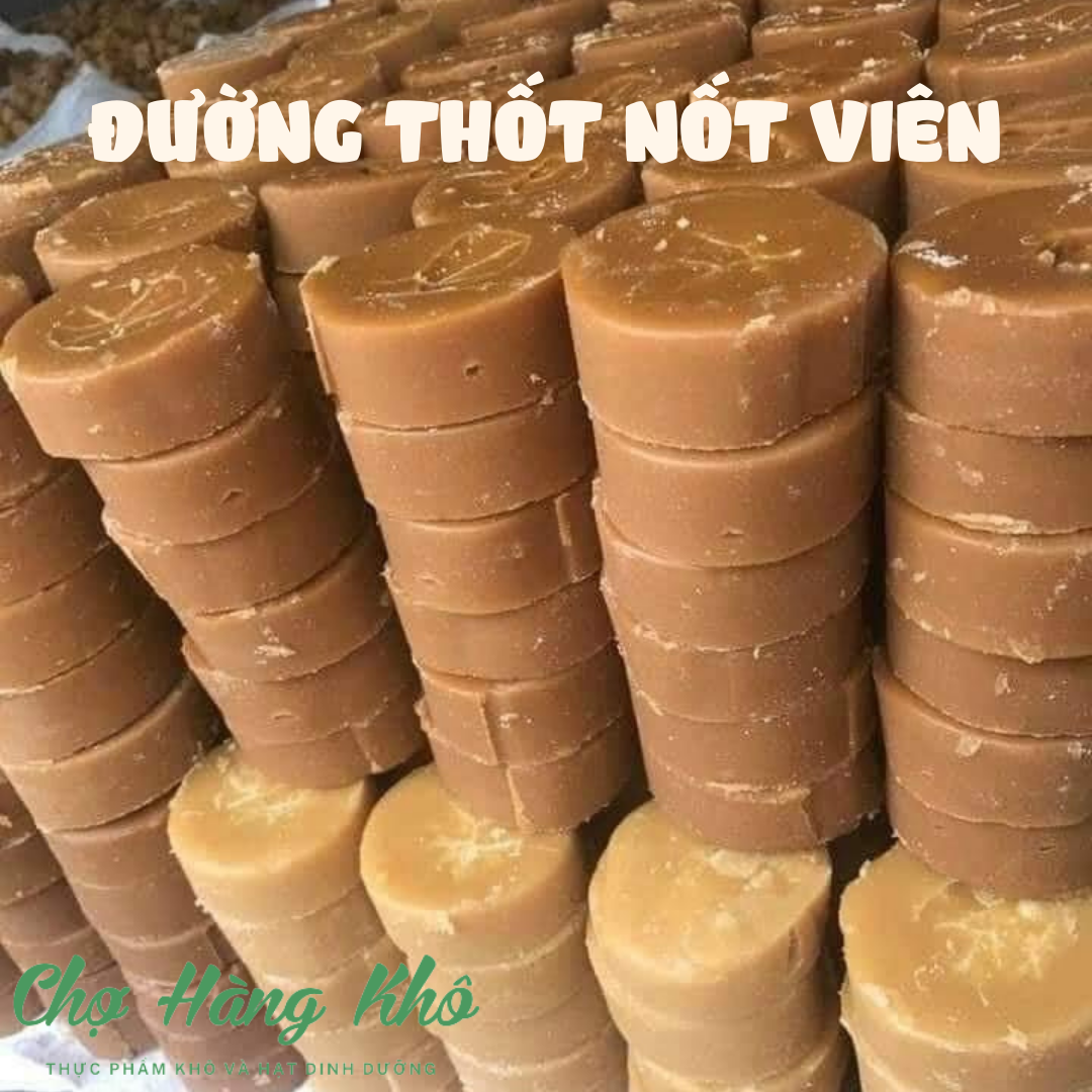 Đường Thốt nốt  nguyên chất (đóng viên)