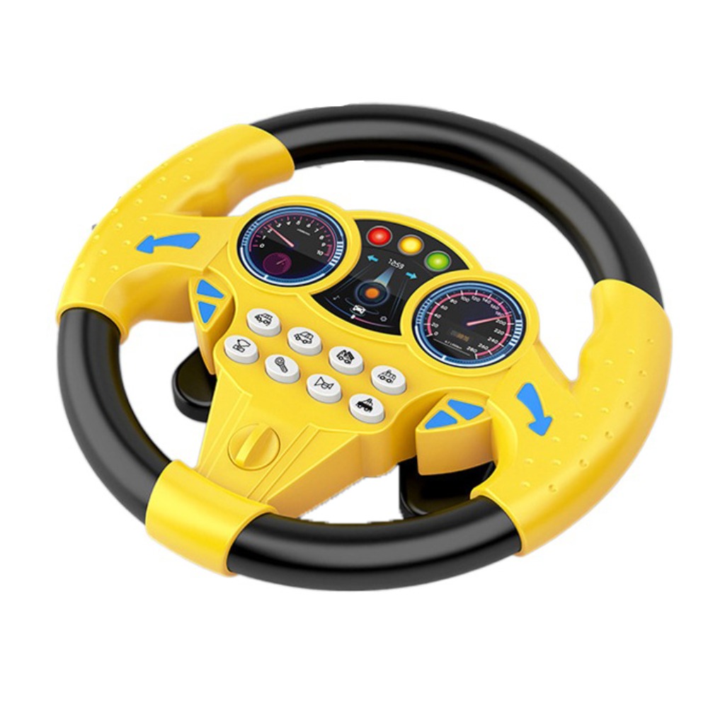 Driving Car Toy 360 ° Rotation Simulation Steering Wheel Toys ...