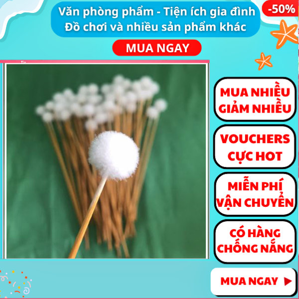 Combo 10 cây bông se lỗ tai loại tốt cực đã và thoải mái, Nguyễn Thùy Store