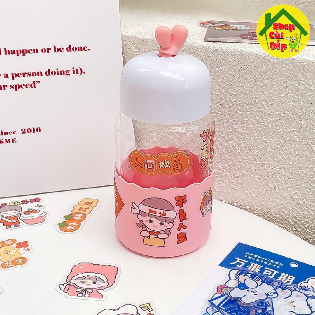 Túi 40 Miếng Sticker Dán Hoạt HÌnh Chống Nước