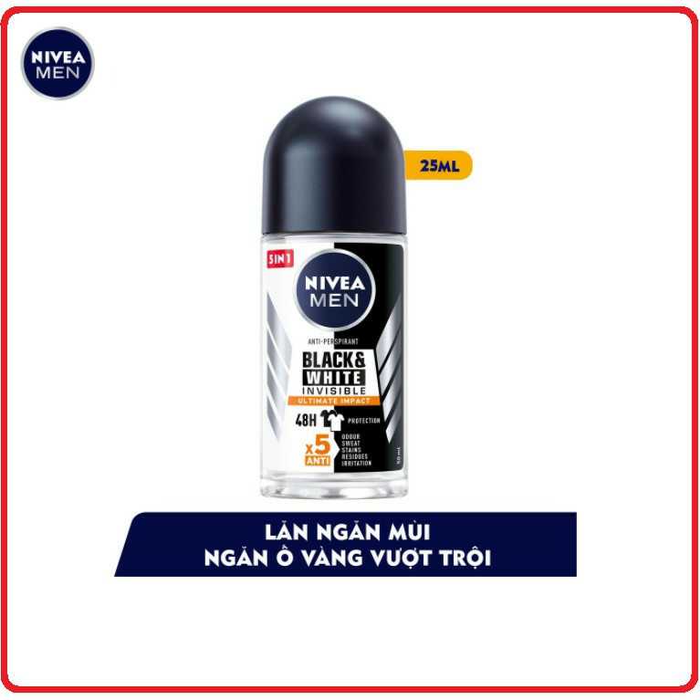 Lăn Ngăn Mùi NIVEA MEN dành cho Nam ( 25ml )