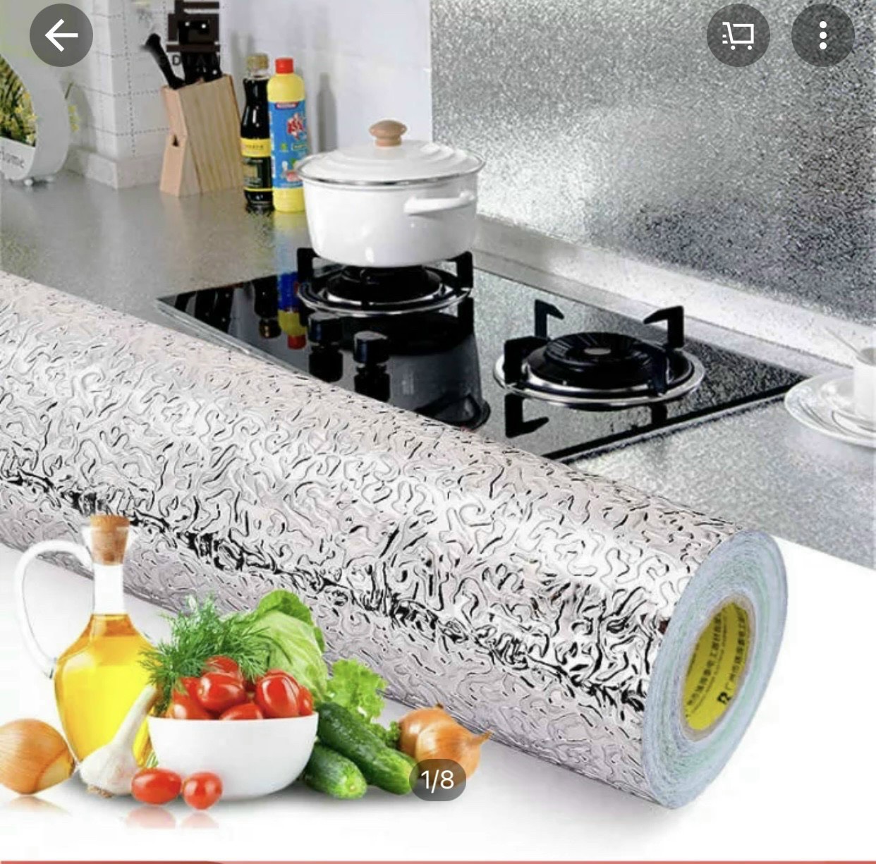 Cuộn giấy bạc dán bếp chống thấm đa năng