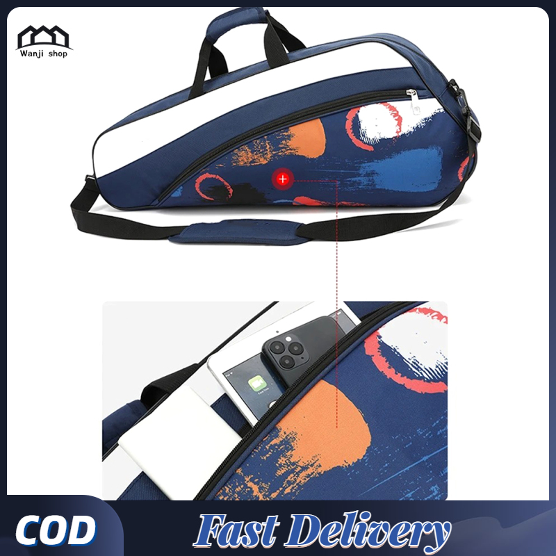 Badminton Racket Bag Premium Carrying Bag Tennis Storage Bags With ...