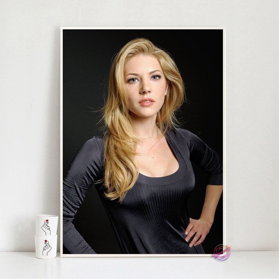 Katheryn Winnick โปสเตอร์ภาพยนตร์ Star Canvas Art ผ้าใบพิมพ์ Wall Art