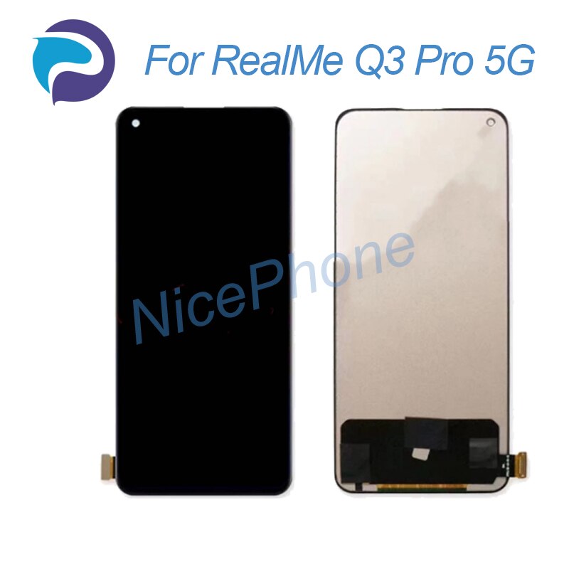 For realme q3 pro 5g lcd screen + touch digitizer display 2400*1080 rmx2205 q3 pro 5g lcd screen display