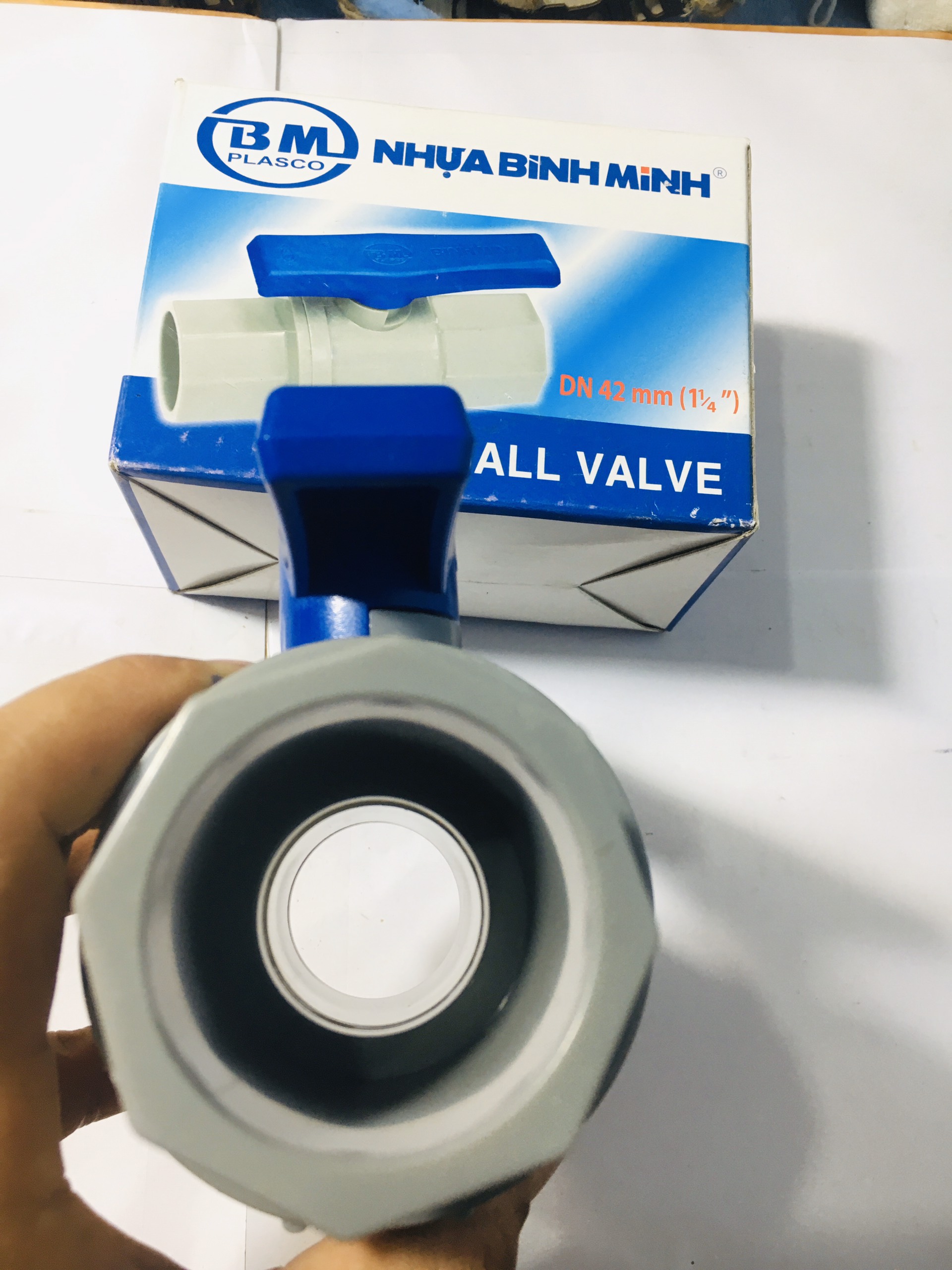 Van Cầu Nhựa, Van Khóa Nước 42 BÌNH MINH