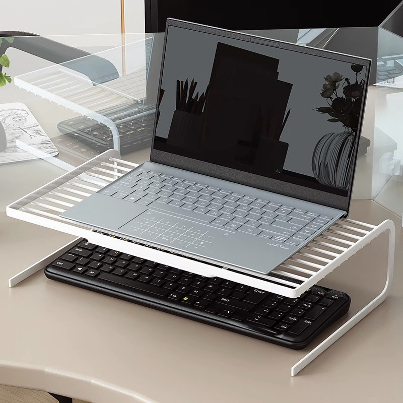 Computer Monitor Stand Bracket PC Screen Rack Laptop Cooling Holder ...
