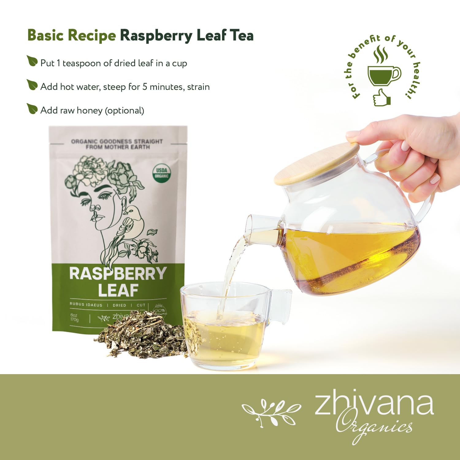 Red Raspberry Leaf Tea And Labor Raspberry Leaf Tea (makes 85 cups) β Red Raspberry Leaf Tea Loose ...