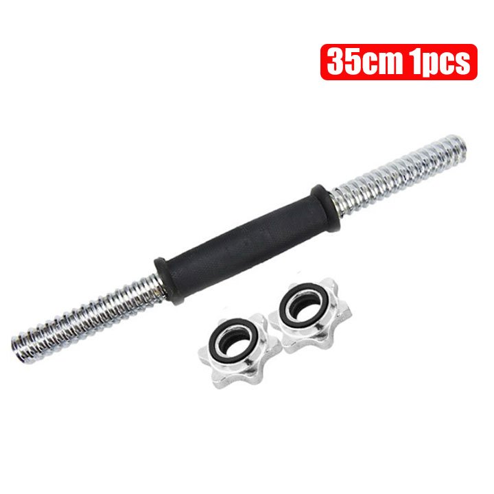 Đòn tạ tay 35cm sắt xi cao cấp nhập khẩu (Màu xanh)