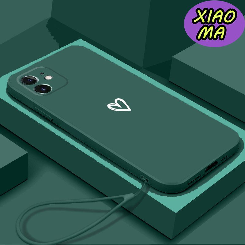 Suitable for iPhone 11 11 Pro 11 Pro Max iPhone 12 12 Mini 12 Pro 12 Pro Max iPhone 13 13 Mini 13 Pro Max iPhone 14 14 Plus 14 Pro Max iPhone X XR Xs Xs Max simple White love Heart phone case