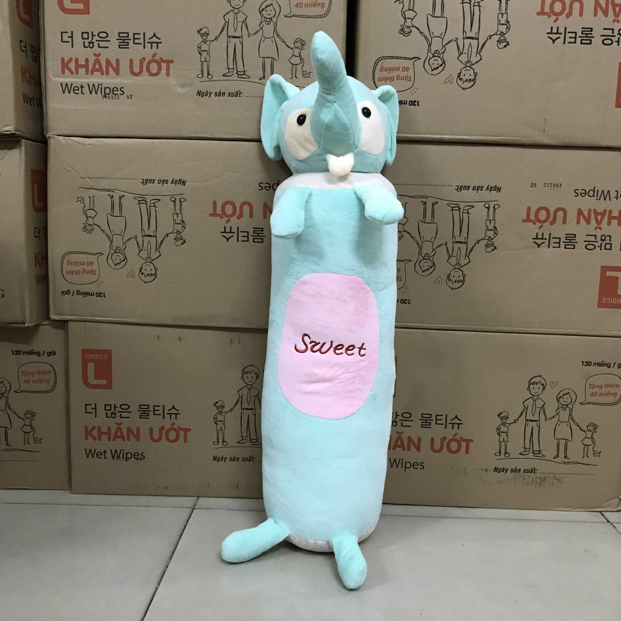 Gối ôm cho bé hình thú siêu dễ thương HaTiSu