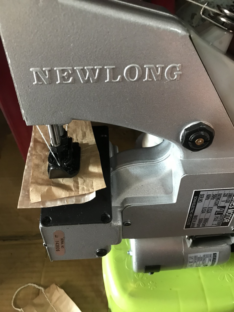 máy may bao newlong NP7A