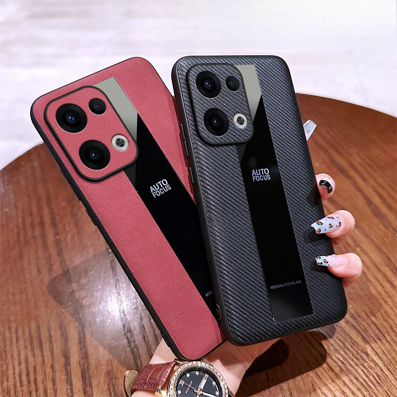 For OPPO Reno 13 12 11 10 9 Pro Case Fluff Luxury Sheepskin Silicone Soft Business All-Inclusive Leather Anti-knock for OPPO Reno 9 10 11 12 13 Phone casing.