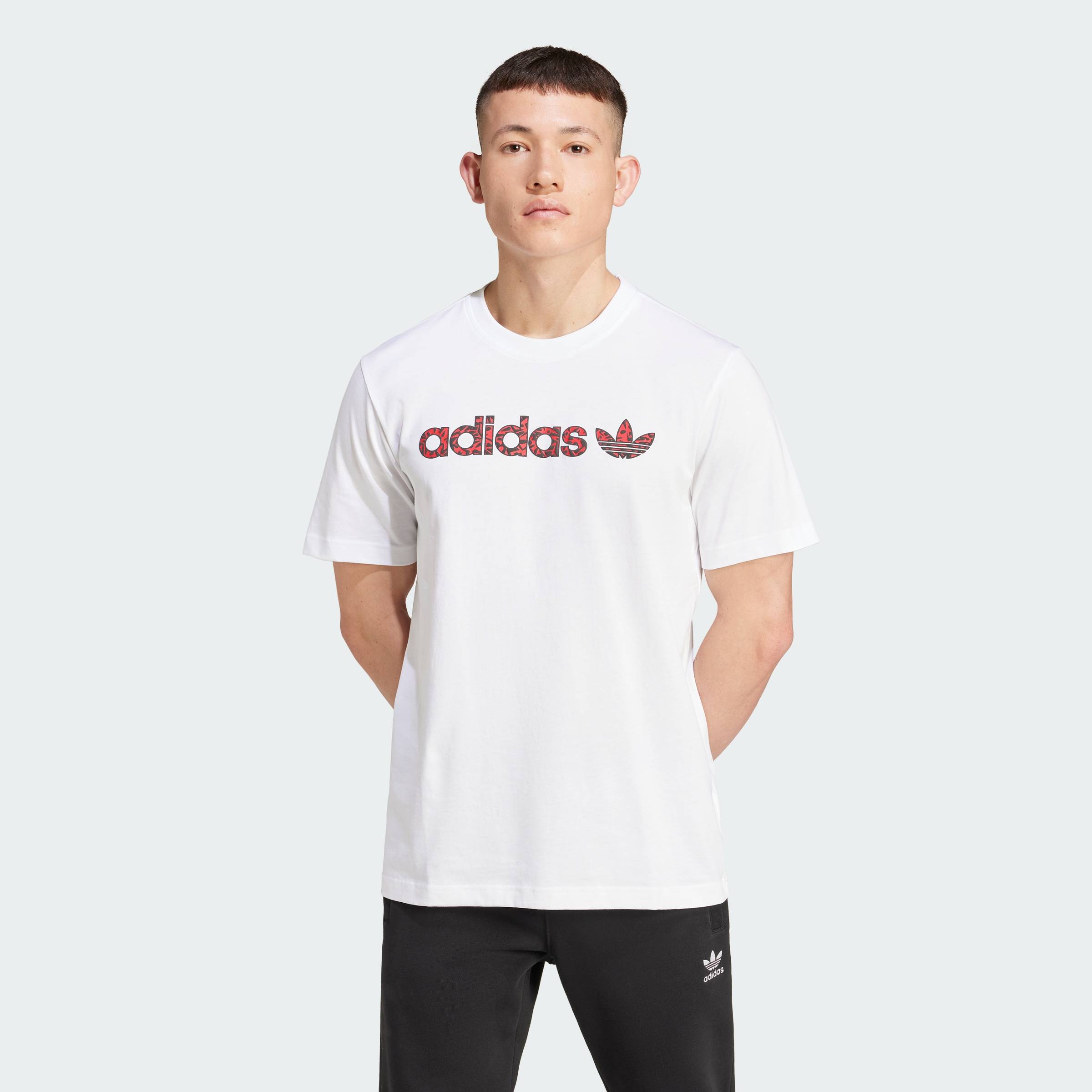 Adidas Lifestyle Graphics Tee Men White IX9652 | Lazada Singapore