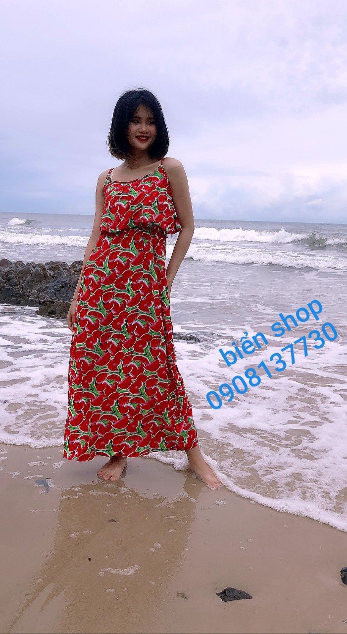Maxi 2 dây bèo ngực