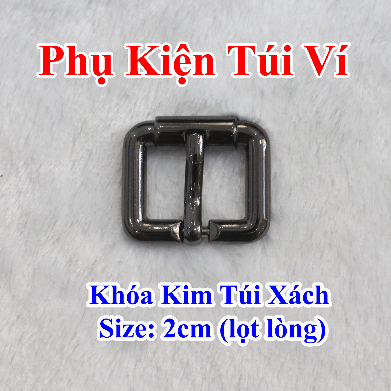 Khóa kim túi xách 2cm (17k/cái)