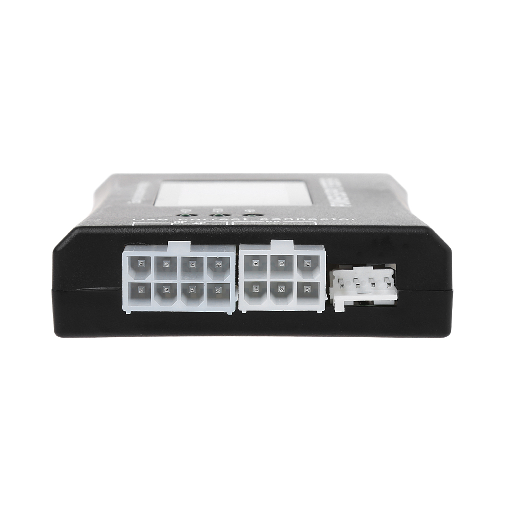 Thiết bị kiểm tra nguồn điện Màn hình LCD nguồn điện cho máy tính Bộ chẩn đoán PC-Cung cấp điện/ATX /BTX /ITX tuân thủ màu đen