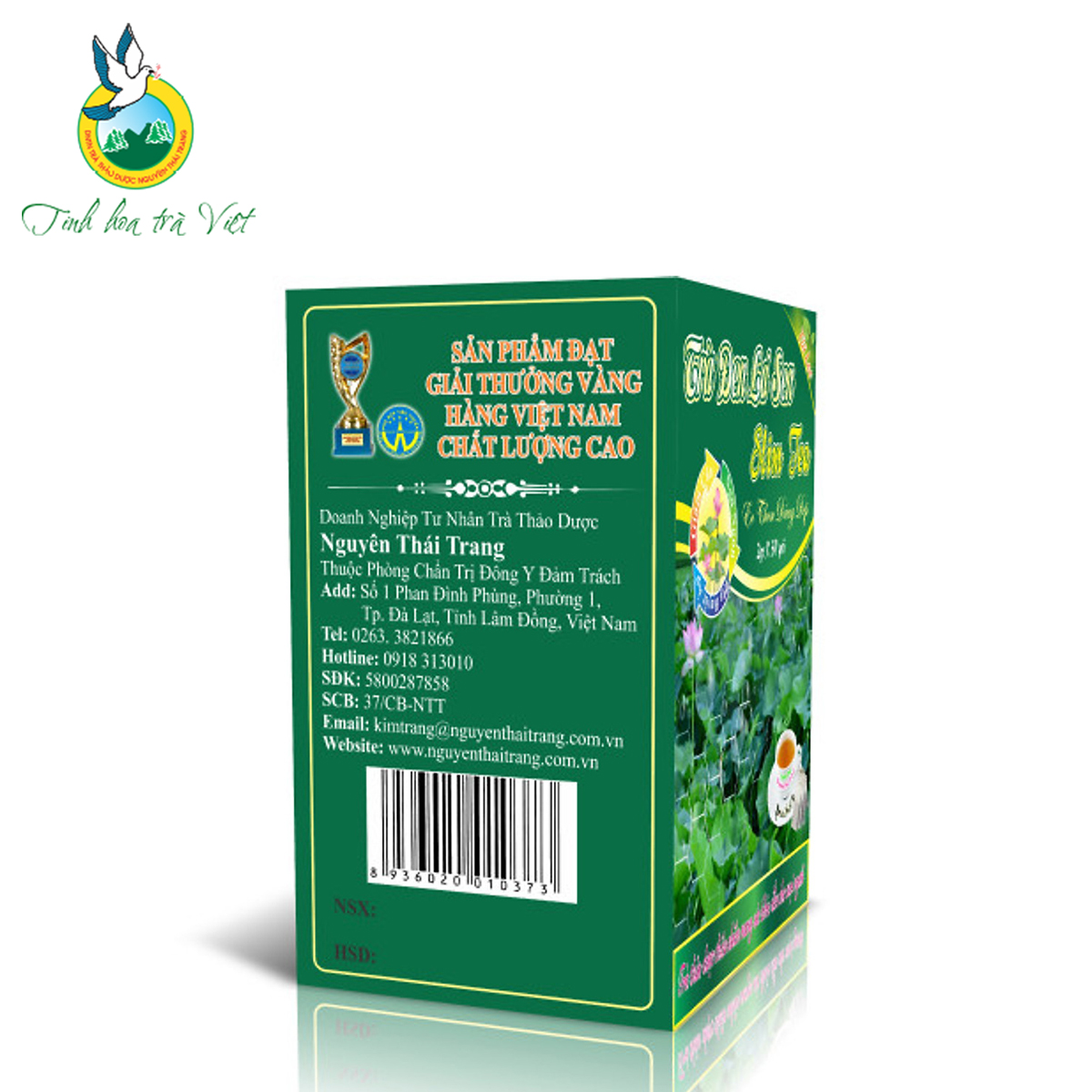 TRÀ ĐEN LÁ SEN SLIM TEA NGUYÊN THÁI TRANG