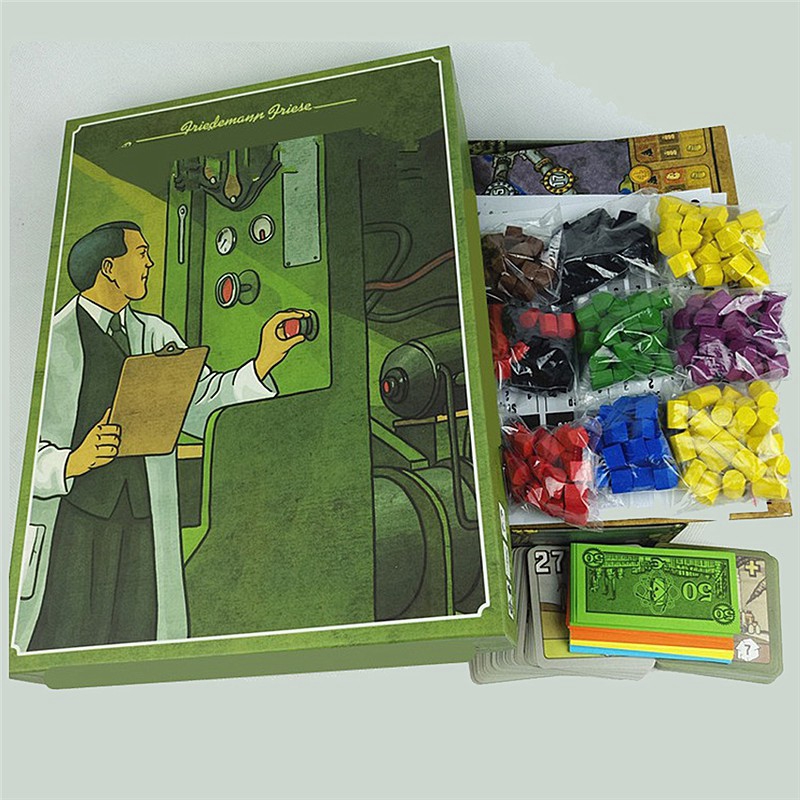 Bộ trò chơi Board game Power Grid vui nhộn a