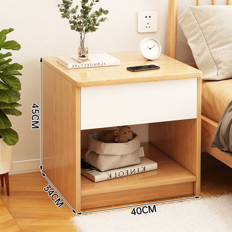 Bedside table simple modern bedroom internet celebrity ins style bedside table Nordic style simple storage rack small storage cabinet