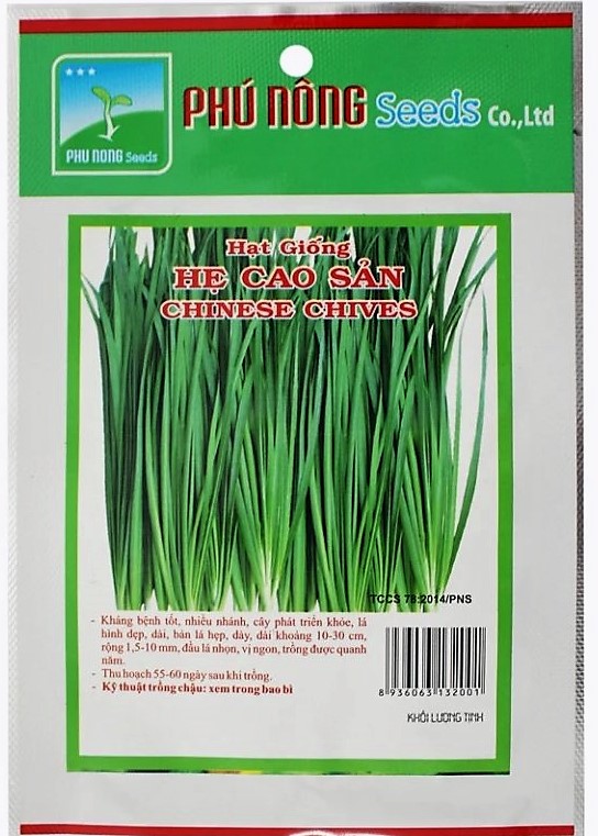 [HCM]Hạt giống hẹ cao sản PN - 2g