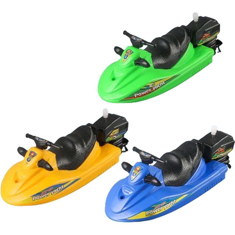 Color Motor Bot Family Gathering Speed Boat Ship Speed Boat Ship Wind Up Toy Small ...