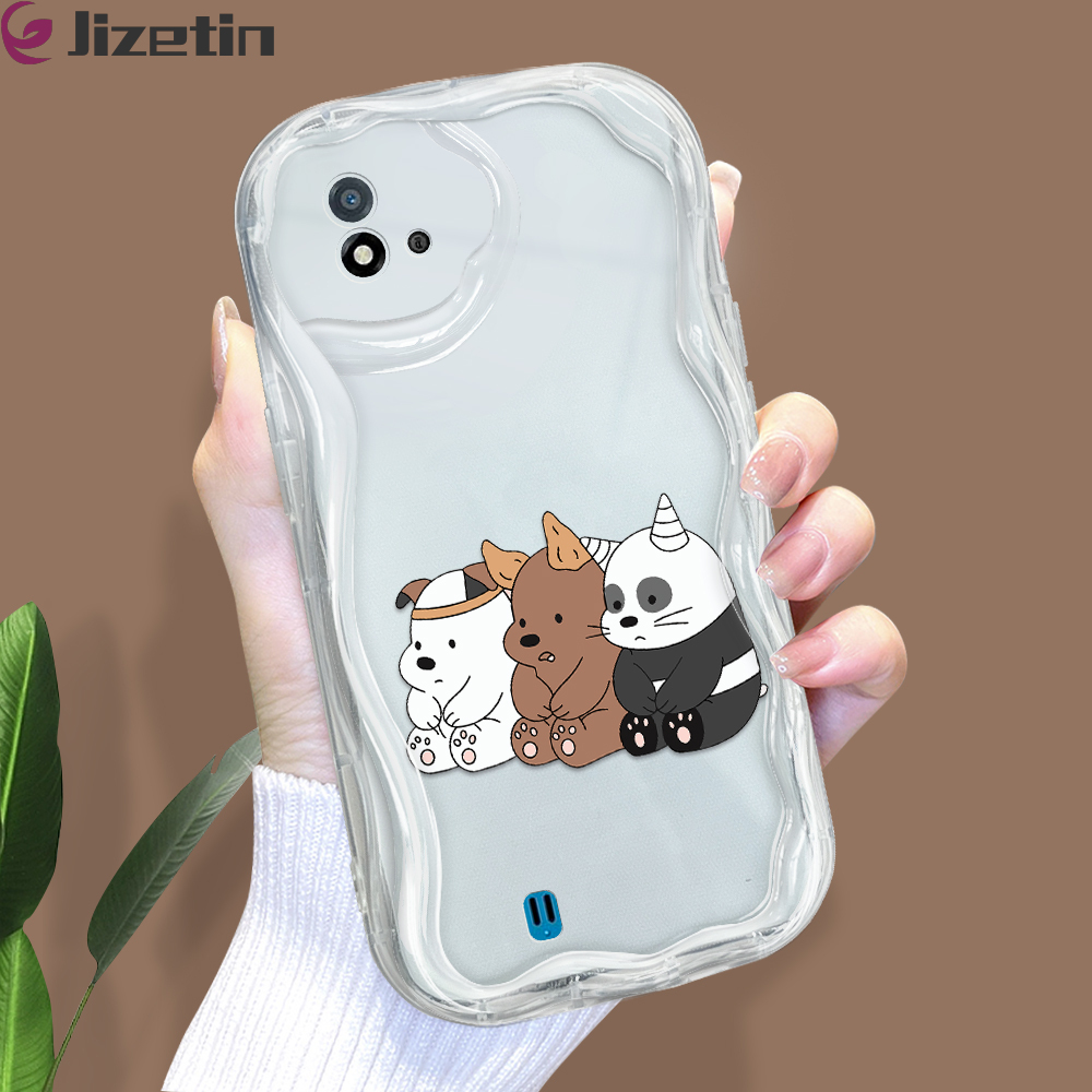 Jizetin%20for%20Realme%20C11%202021%20C20%20C20A%20Back%20Cover%20We%20Bare%20Bears%20Curved%20Wavy%20Edge%20Soft%20Silicone%20Phone%20Case%20-%20Image%202