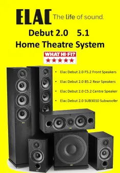 elac home theatre system 5.1