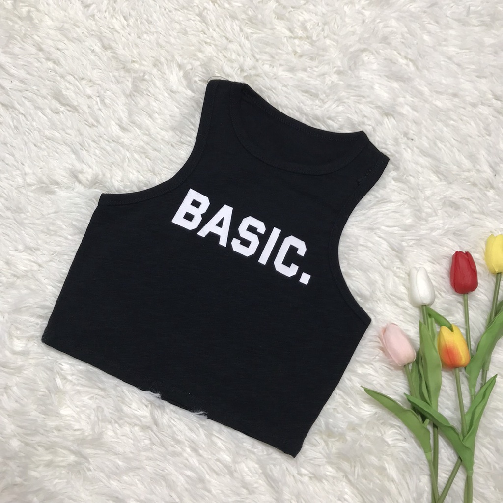 Áo ba lỗ nữ/áo sát nách nữ BASIC Áo kiểu croptop dáng ôm body - chất cotton co giãn, nhiều màuCÓ SIZE ĐẠI