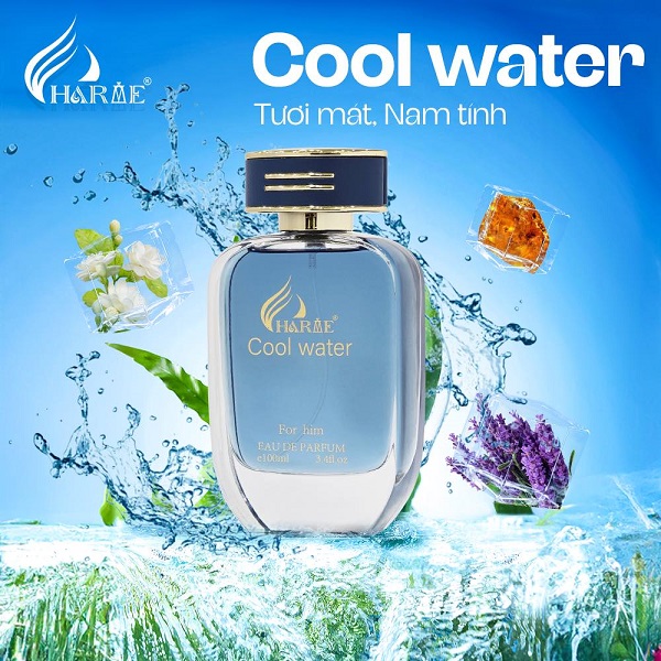 Nước hoa Cool Water - MẠNH MẼ, TƯƠI MÁT, NAM TÍNH (100ML) - Mẫu mới