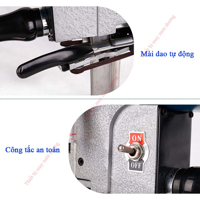 Máy cắt vải đứng KM xanh 8 inch