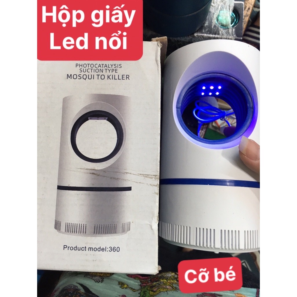 Đèn bắt muỗi và diệt côn trùng thông minh mosquito killing - okoda công nghệ đèn led dùng nguồn usb