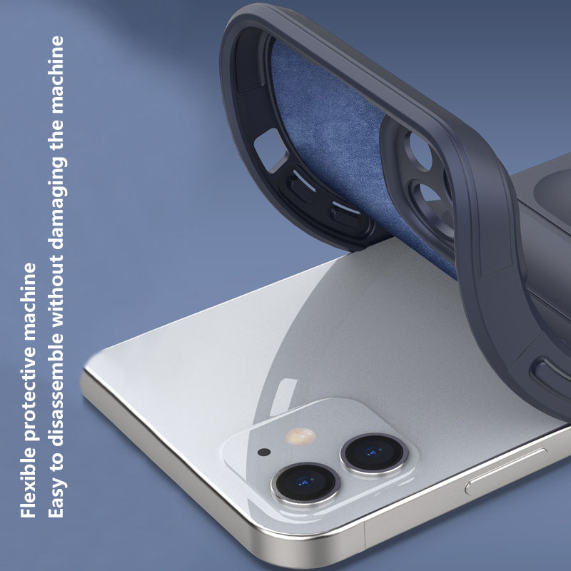 Tokifu For Xiaomi Pocophone X6 Neo Illusionary Shield Silicone Soft Shell Anti-fall And Shock-absorbing Protective Phone Case.