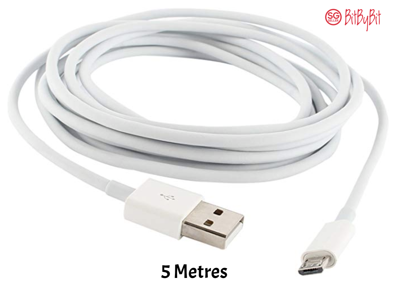 3m 5m long Micro USB data sync and charging cable and IP