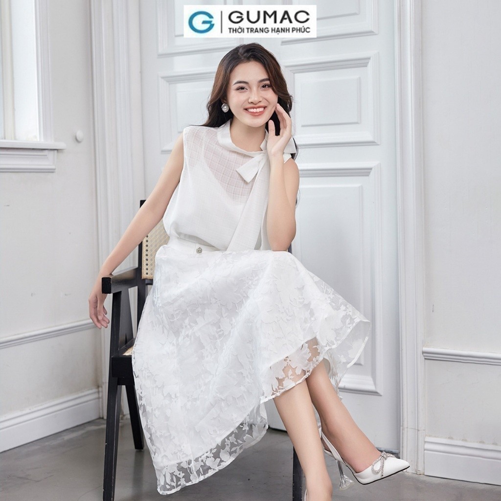 [SALE MẠNH |Voucher 8-12%] Chân váy A xòe thời trang GUMAC VD12034