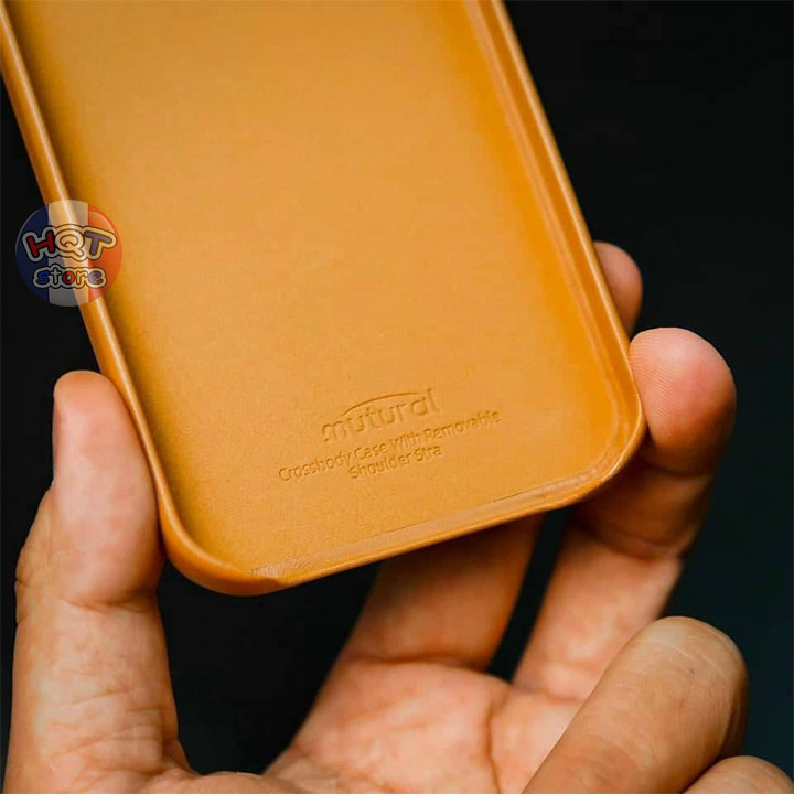 Ốp lưng da Mutural Stylish Leather Case cho IPhone 12 Pro Max