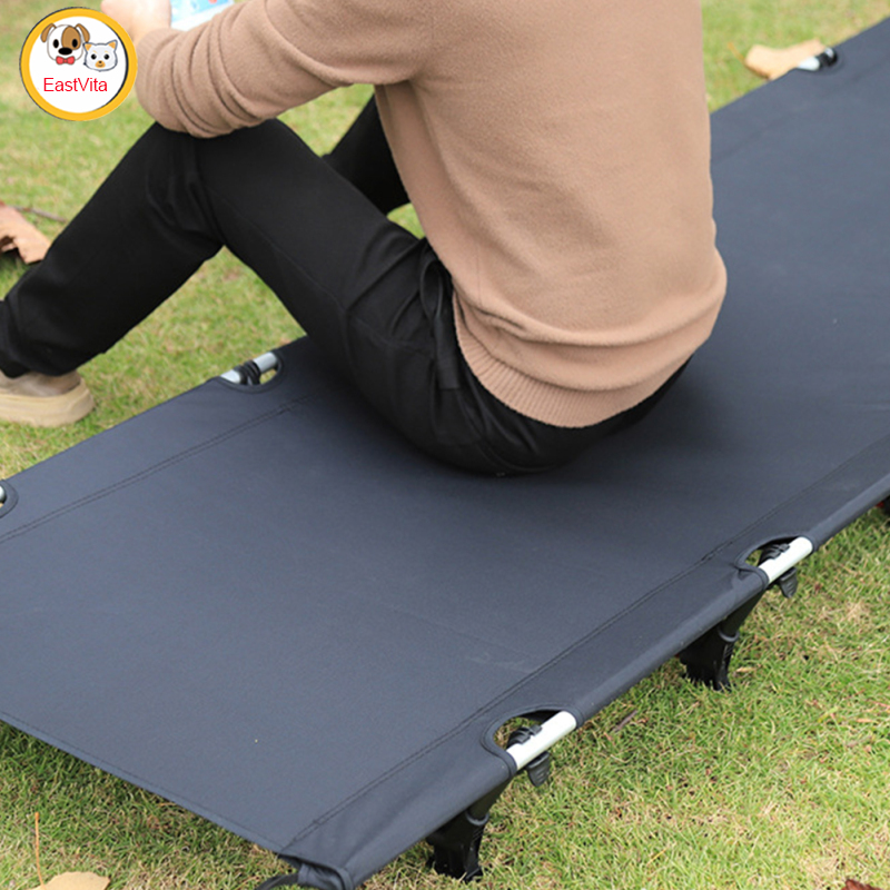 Ultralight Portable Folding Single Camping Cot 4.8lbs Lightweight Compact Camping Bed For Outdoor Travel