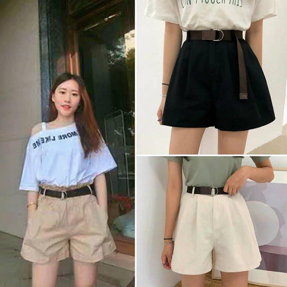 Quần short kaki nữ hot 2022